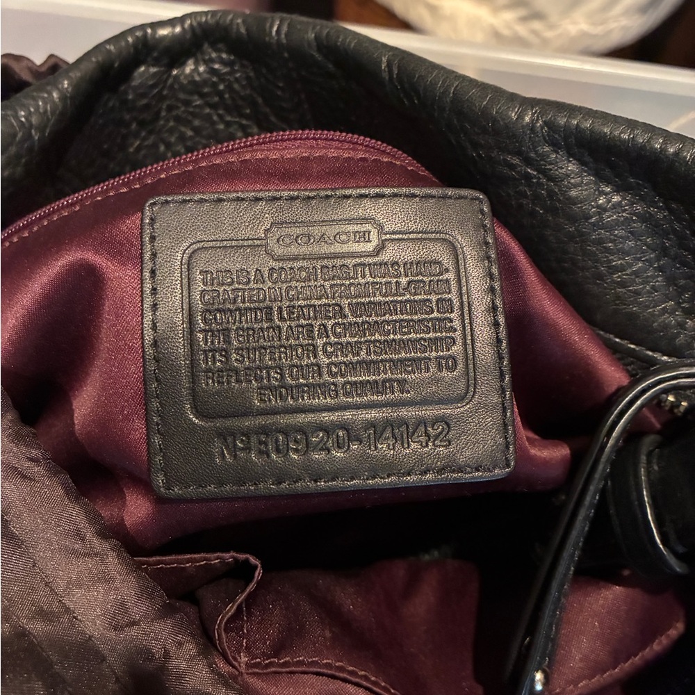 Coach Handbag Black - Picture 4 of 4
